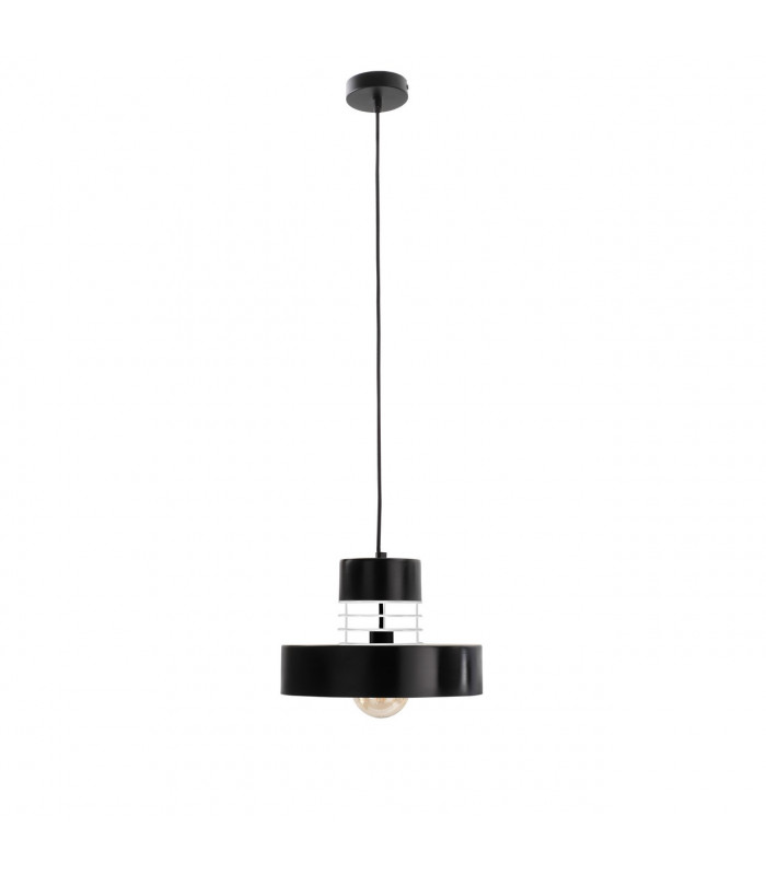Bossi Wire Dome Pendant Ceiling Light Black, 30cm, 1x E27
