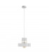 Bossi Wire Dome Pendant Ceiling Light Gold, White, 30cm, 1x E27