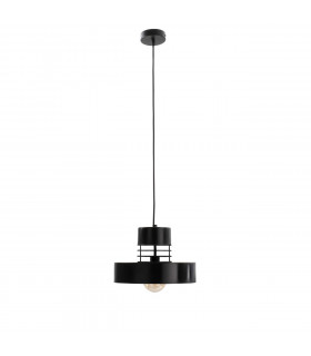 Bossi Wire Dome Pendant Ceiling Light Black, 30cm, 1x E27