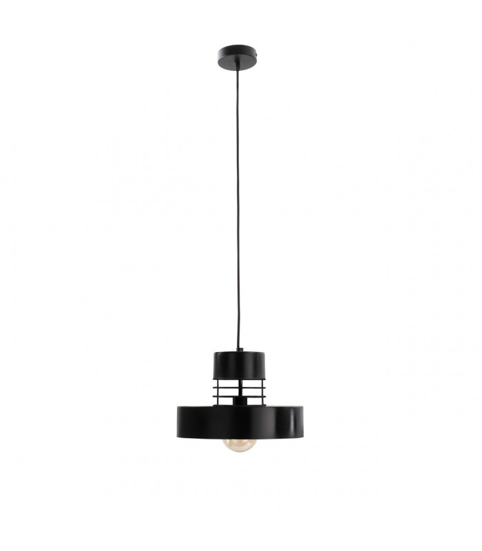 Bossi Wire Dome Pendant Ceiling Light Black, 30cm, 1x E27