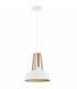 Trix Dome Pendant Ceiling Light White, 34cm, 1x E27