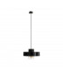 Bossi Dome Pendant Ceiling Light Gold, Black, 30cm, 1x E27