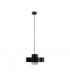 Bossi Dome Pendant Ceiling Light Black, 30cm, 1x E27