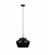 Negro Dome Pendant Ceiling Light Black, 29cm, 1x E27