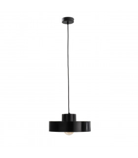 Iglo Dome Pendant Ceiling Light Black, 30cm, 1x E27