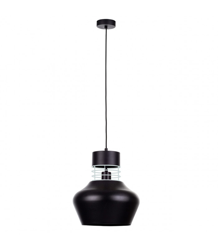 Moyo Dome Pendant Ceiling Light Matt Black, 29cm, 1x E27
