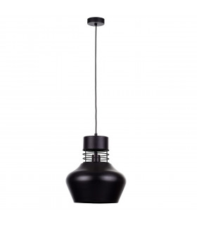 Moyo Dome Pendant Ceiling Light Black, 29cm, 1x E27