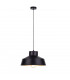 Moon Dome Pendant Ceiling Light Black, Gold, 34cm, 1x E27