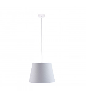 Dexter Dome Pendant Ceiling Light White, 38cm, 1x E27