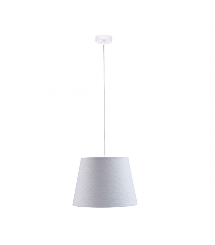 Dexter Dome Pendant Ceiling Light White, 38cm, 1x E27