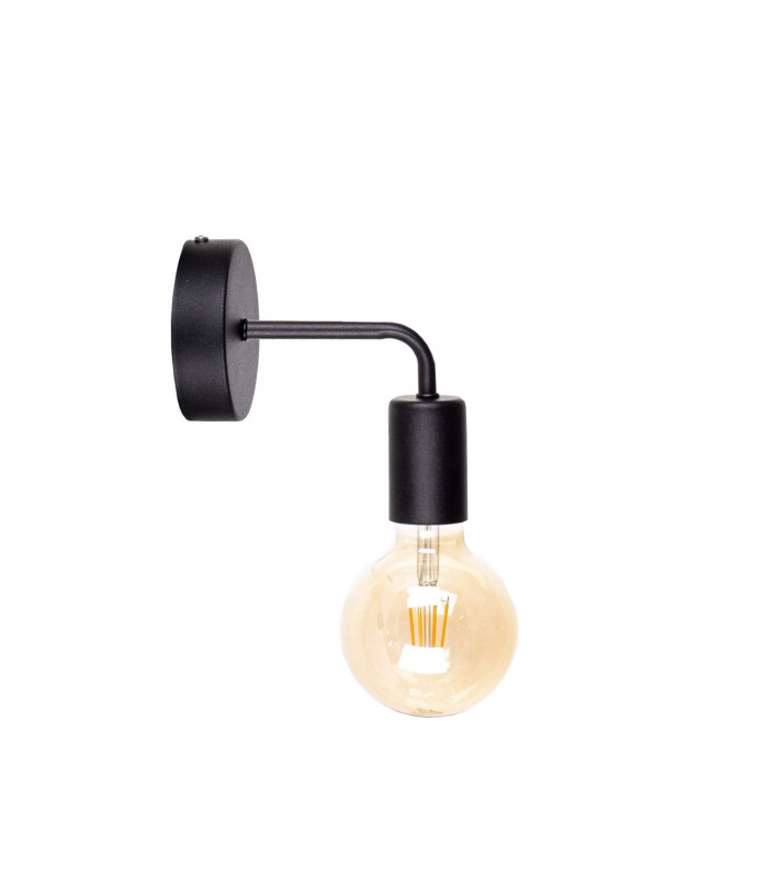 Nixon Wall Lamp Black, 16cm, 1x E27