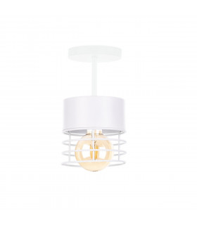 Atollo Cylindrical Ceiling Light White, 12cm, 1x E27