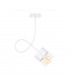 Atollo Slim Pendant Ceiling Light White, 25cm, 1x E27