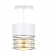 Royal Cylindrical Ceiling Light White, Gold, 12cm, 1x E27