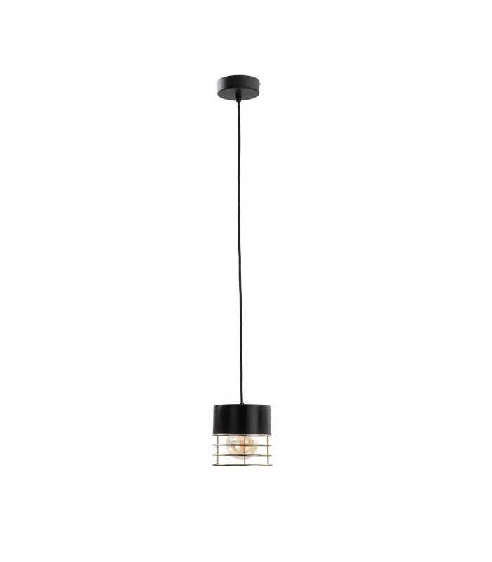 Royal Slim Pendant Ceiling Light Black, 12cm, 1x E27