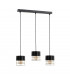 Royal Bar Pendant Ceiling Light Black, 60cm, 3x E27