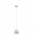 Ohio Slim Pendant Ceiling Light White, Black, 12cm, 1x E27