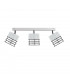 Ohio Ceiling Spotlight Bar White, Black, 60cm, 3x E27