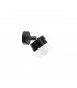 Mao Wall Lamp Black, 12cm, 1x E27