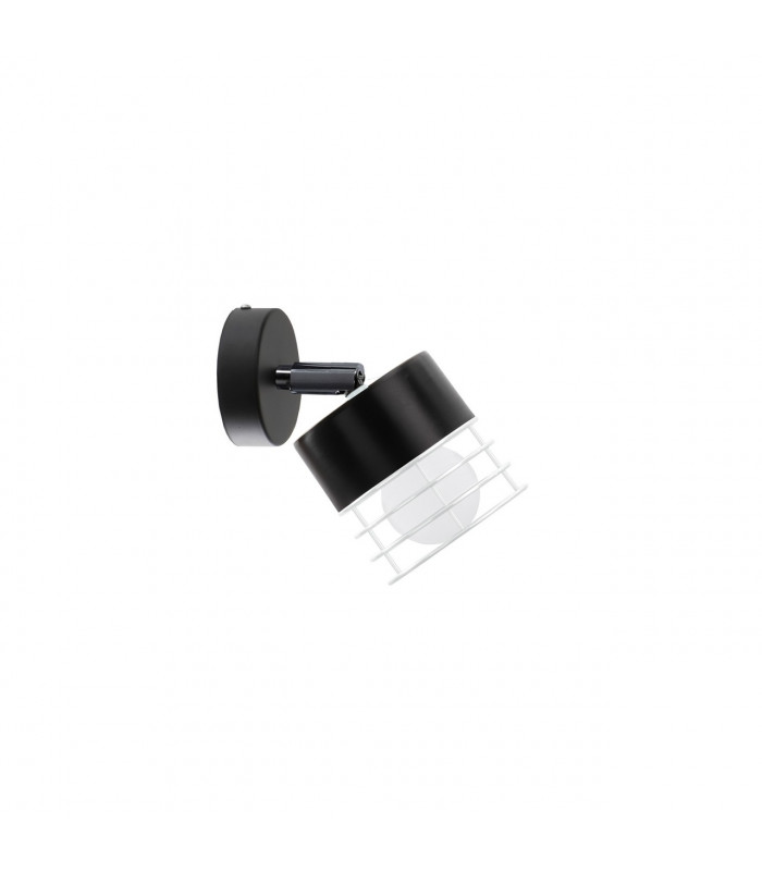Mao Wall Lamp Black, 12cm, 1x E27