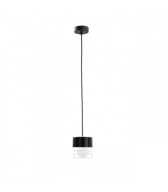 Mao Slim Pendant Ceiling Light Black, 12cm, 1x E27