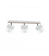 Casa Ceiling Spotlight Bar White, Wood, 60cm, 3x E27
