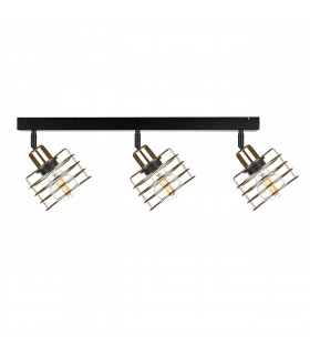 Viva Ceiling Spotlight Bar Gold, 60cm, 3x E27