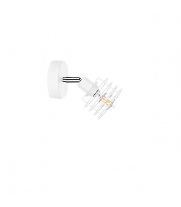 Viva Adjustable Wall Lamp White, 12cm, 1x E27