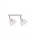 Viva Twin Ceiling Spotlight White, 50cm, 2x E27
