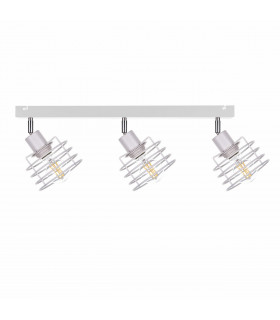 Viva Ceiling Spotlight Bar White, 60cm, 3x E27
