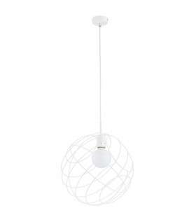 Kamer Wire Frame Pendant Ceiling Light Black, Gold, 30cm, 1x E27