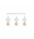 Unica Ceiling Spotlight Bar White, 60cm, 3x E27