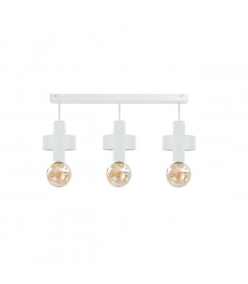 Unica Ceiling Spotlight Bar White, 60cm, 3x E27