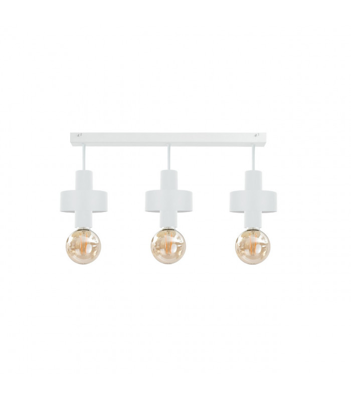 Unica Ceiling Spotlight Bar White, 60cm, 3x E27