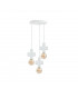 Unica Cluster Pendant Ceiling Light White, 35cm, 3x E27