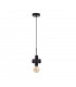 Unica Slim Pendant Ceiling Light Black, 12cm, 1x E27