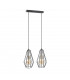 Lex Bar Pendant Ceiling Light Gold, 50cm, 2x E27