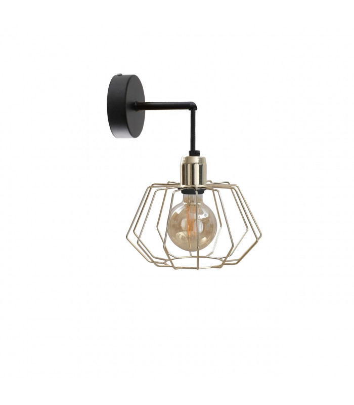 Laya Wall Lamp Gold, 25cm, 1x E27