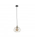 Laya Wire Frame Pendant Ceiling Light Gold, 25cm, 1x E27