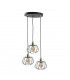 Luna Cluster Pendant Ceiling Light Gold, 32cm, 3x E27