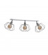 Luna Ceiling Spotlight Bar Silver, 63cm, 1x E27