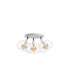 Luna Ceiling Spotlight Clusters White, 32cm, 3x E27