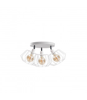 Luna Ceiling Spotlight Clusters White, 32cm, 3x E27