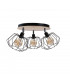 Soho Ceiling Spotlight Clusters Wood, 32cm, 3x E27