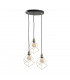 Taho Cluster Pendant Ceiling Light Gold, 32cm, 3x E27