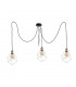 Taho Cluster Pendant Ceiling Light Gold, 3x E27