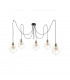 Taho Cluster Pendant Ceiling Light Gold, 5x E27