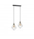 Ruben Bar Pendant Ceiling Light Gold, 50cm, 2x E27