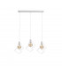 Ruben Bar Pendant Ceiling Light White, 60cm, 3x E27