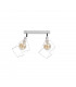 Ruben Twin Ceiling Spotlight White, 53cm, 2x E27